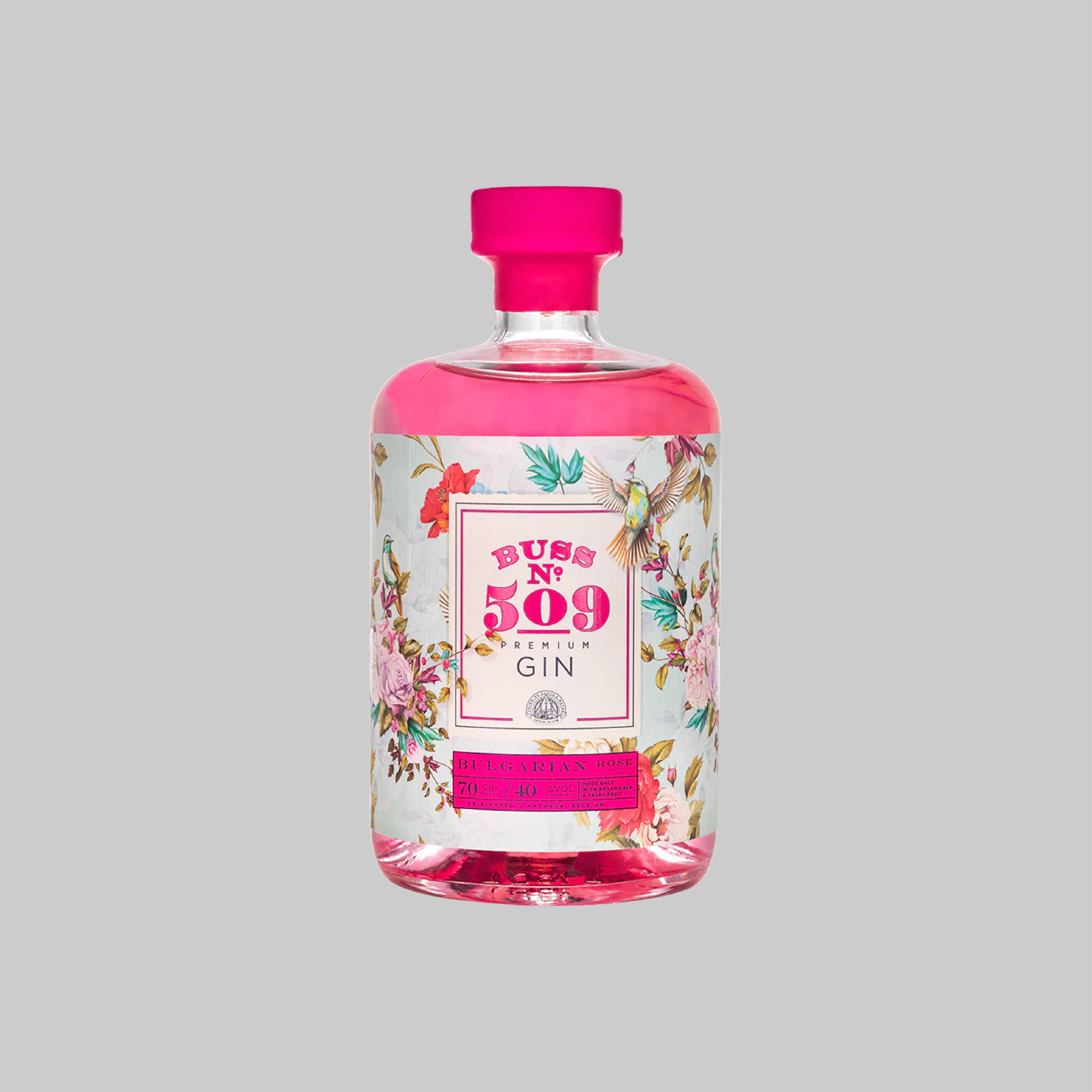 Buss No. 509 Bulgarian Rose Gin 700ml 40.0% | TIME2DRINK